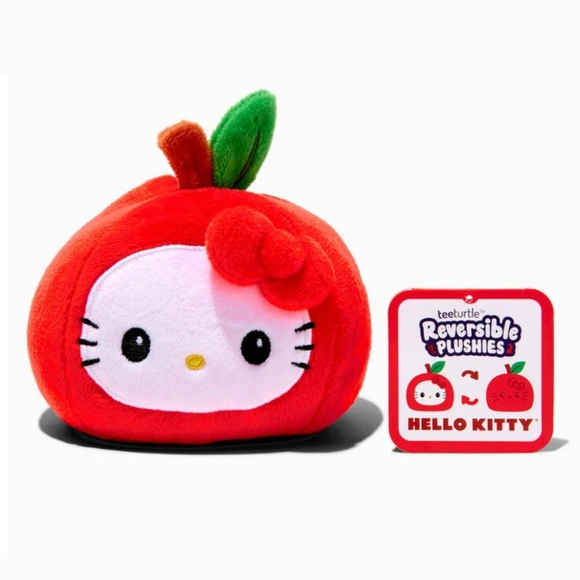 TeeTurtle Hello Kitty And Friends Reversible Hello Kitty Apple - Picture 2 of 9